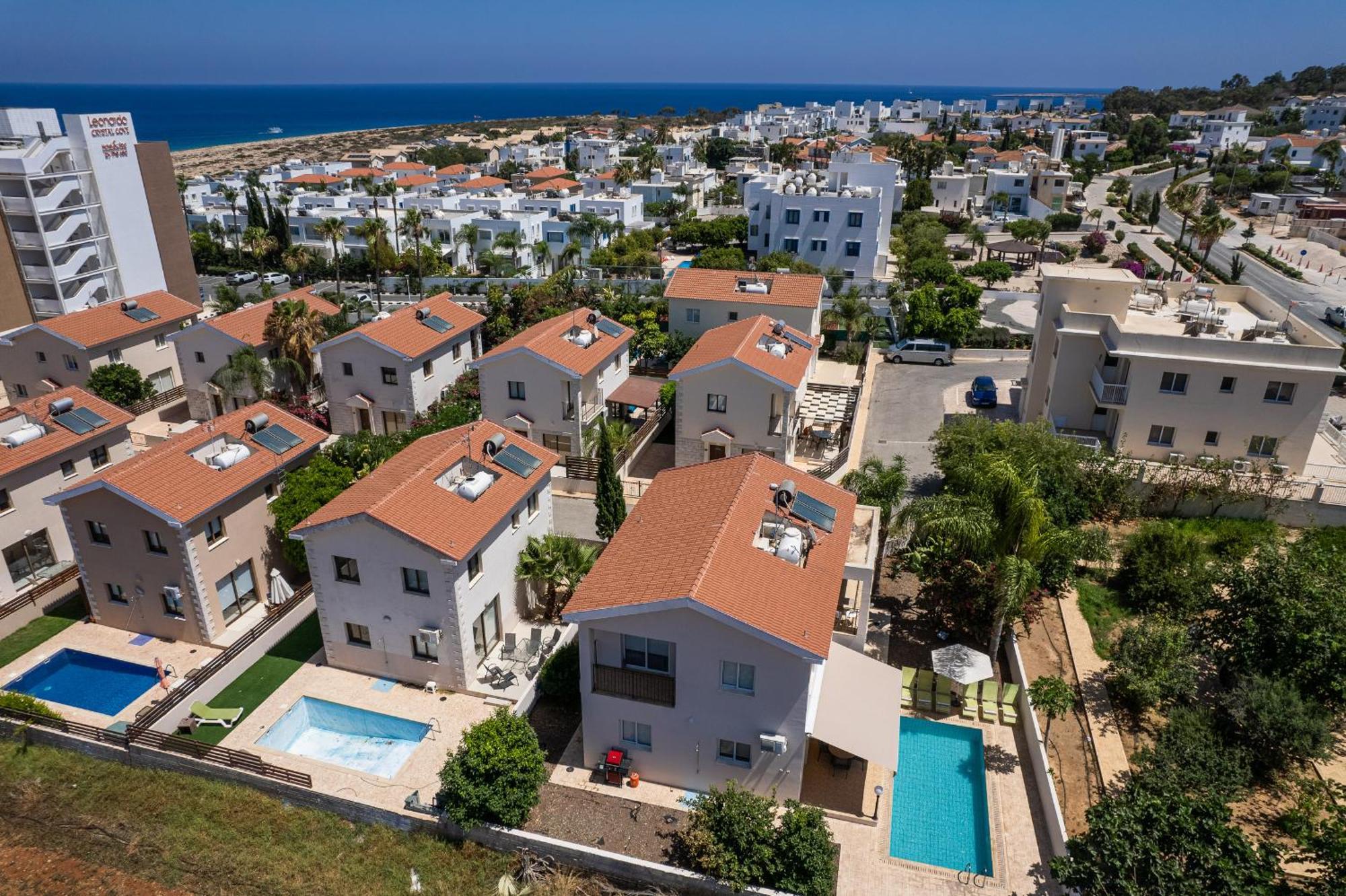 Konnos Villa Ekaterina Protaras Exteriör bild