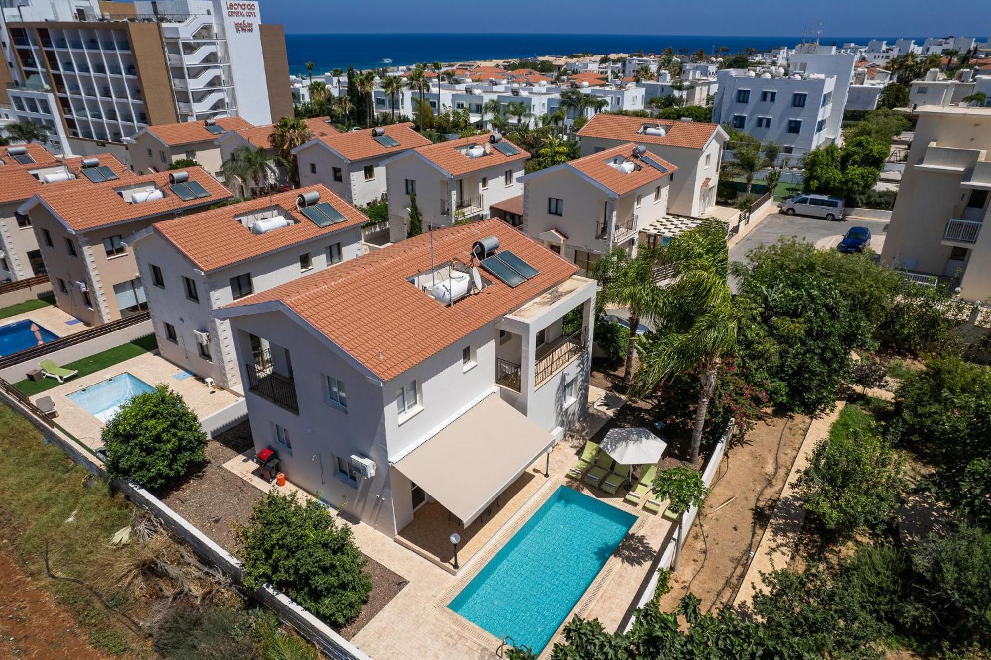Konnos Villa Ekaterina Protaras Exteriör bild